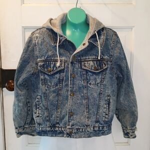 Vintage Eagles Ridge stone wash denim jacket